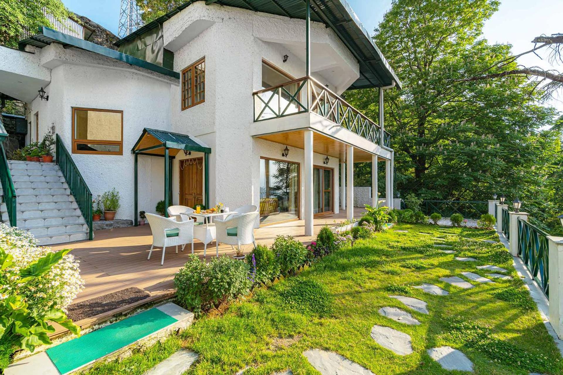 Stayvista Mellow Cottage Scenic View Near Mall Road Masuri Exterior foto